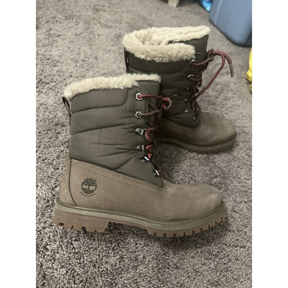 Timberland fur lined boots - Picture 11 of 11